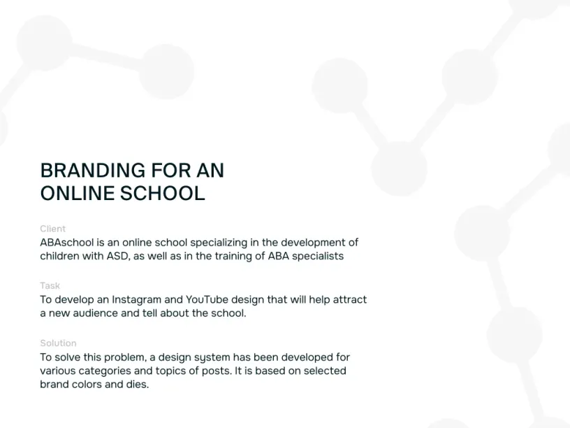 ABAschool — Brand identity, slide 2