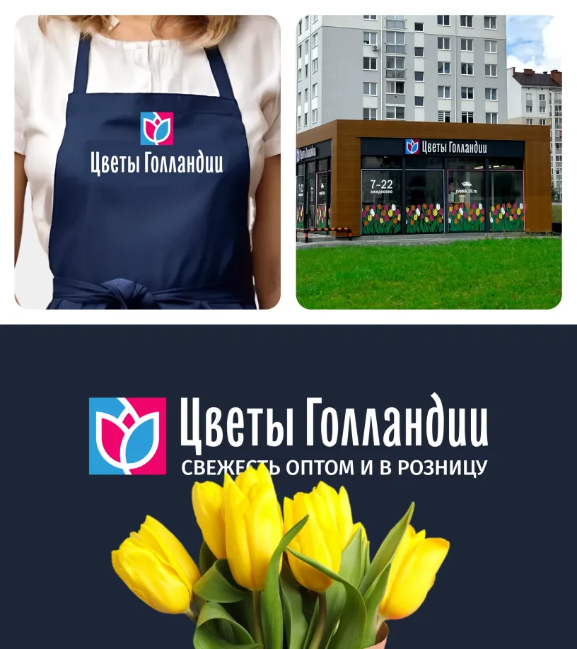 Цветы Голландии — Фирменный стиль, слайд 03