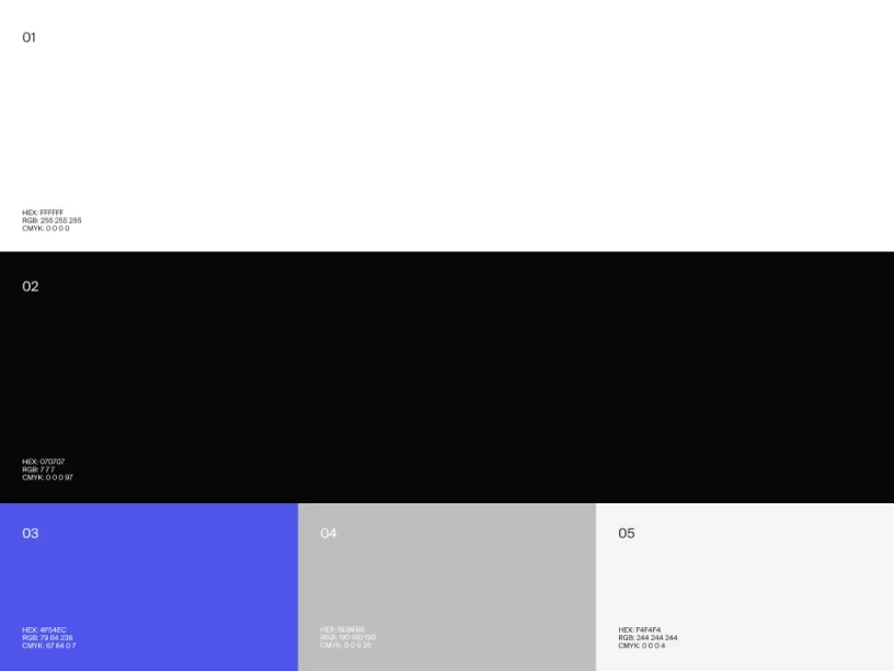 Evoils — Brand identity, slide 3