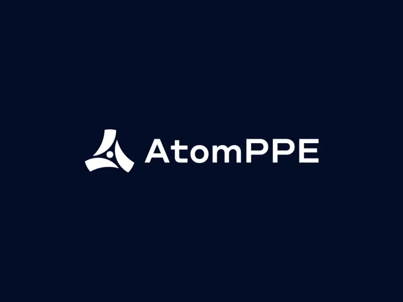 AtomPPE — Brand identity, slide 4