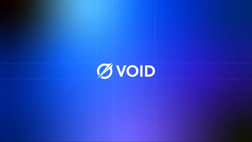 VOID — Brand identity, slide 5