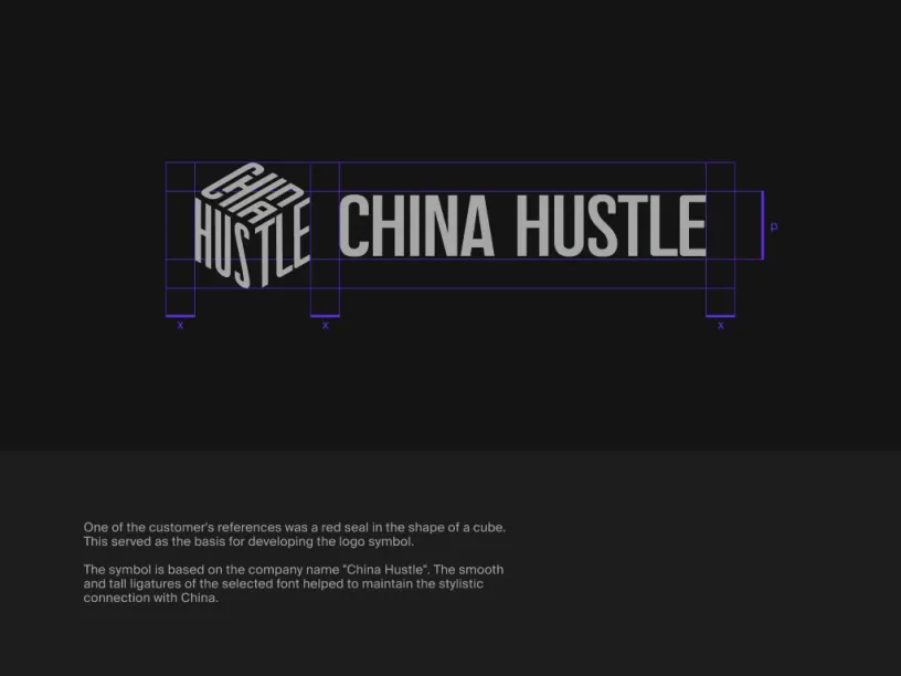 China Hustle — Brand identity, slide 5