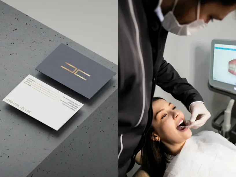 DentalClub — Brand identity, slide 5