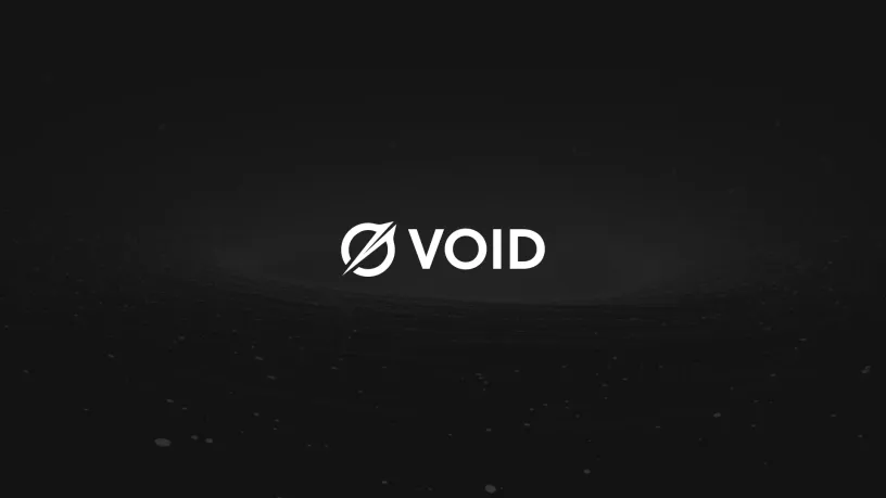 VOID — Brand identity, slide 6