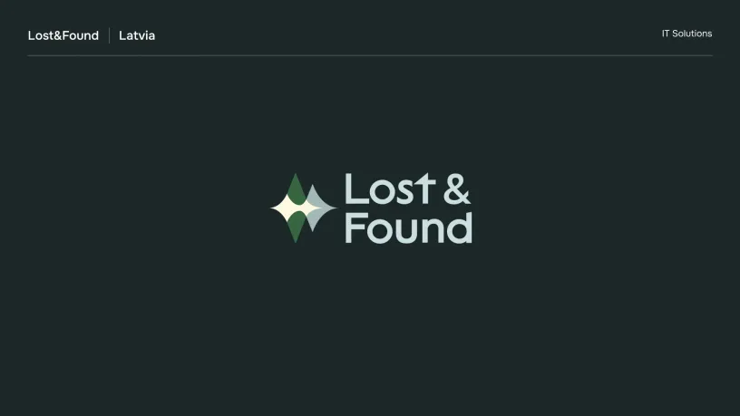 Lost&Found logo — Logofolio 2025–2026