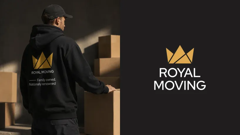 Royal Moving — Фирменный стиль, слайд 06