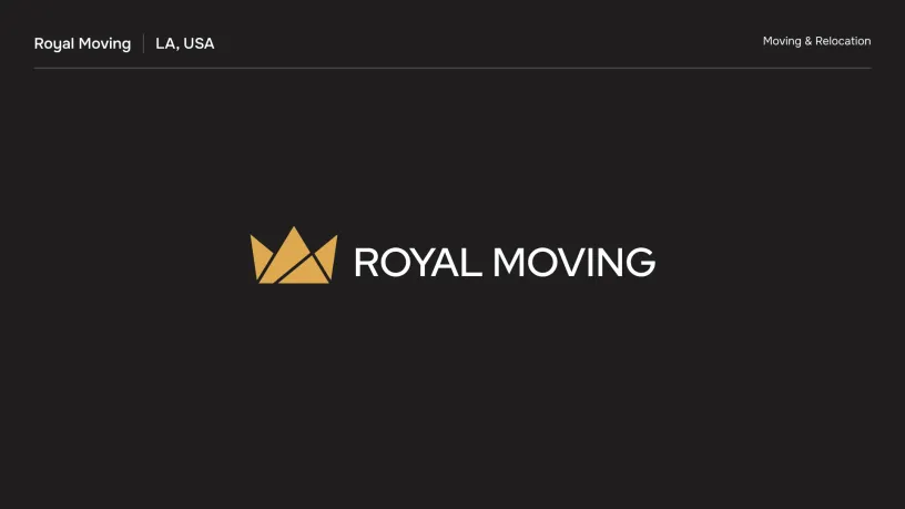 Royal Moving logo — Logofolio 2025–2026