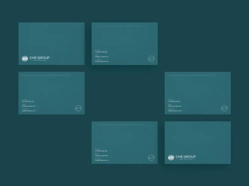 CHE GROUP — Brand identity, slide 7