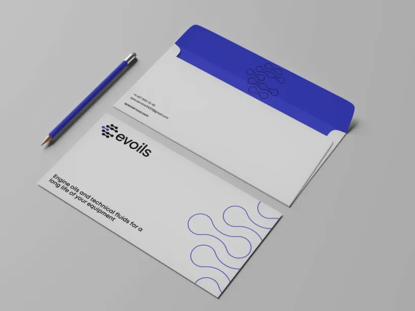 Evoils — Brand identity, slide 7
