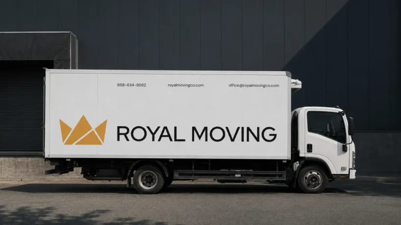 Royal Moving — Фирменный стиль, слайд 07