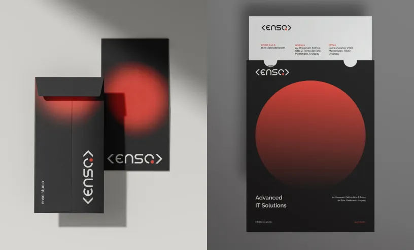 Enso — Фирменный стиль, слайд 07