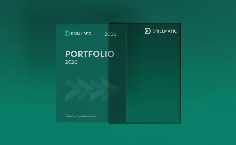 Drillmatic — Brand identity, slide 7