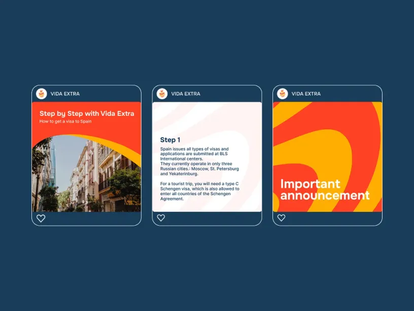 Vida Extra — Brand identity, slide 8