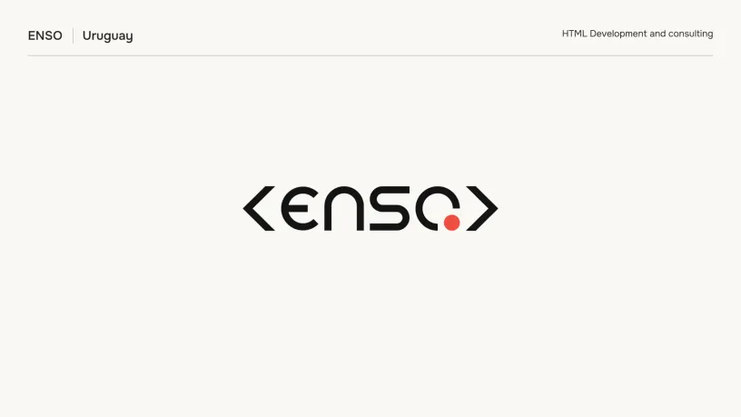 ENSO logo — Logofolio 2025–2026