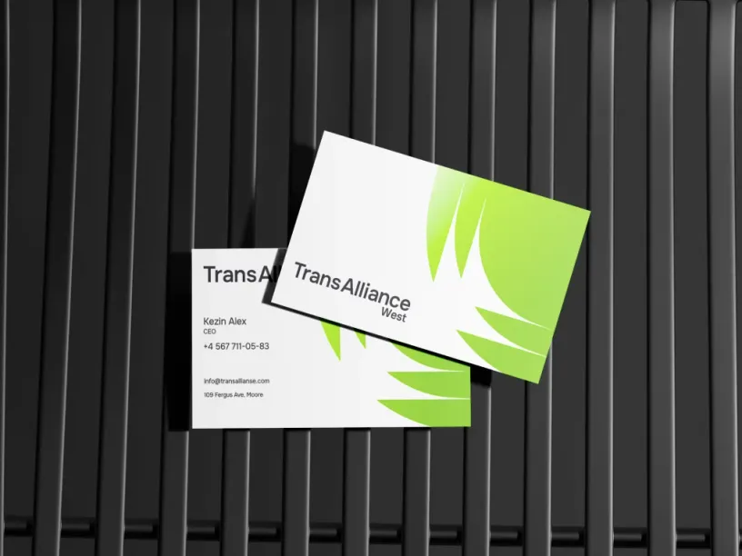 TransAlliance West — Brand identity, slide 8