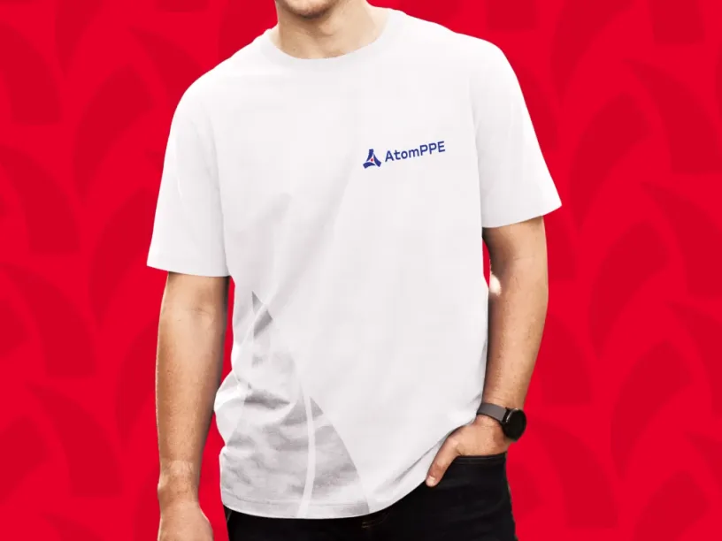 AtomPPE — Brand identity, slide 8