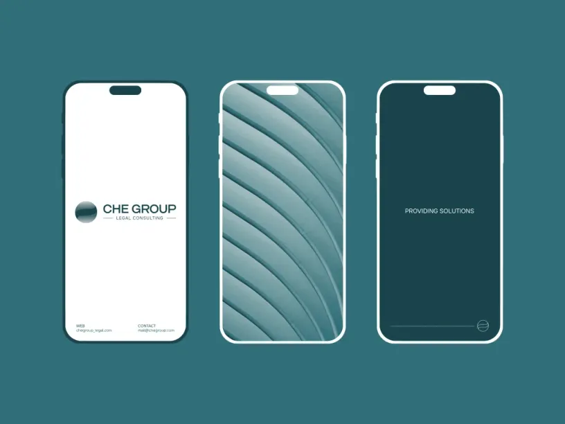 CHE GROUP — Brand identity, slide 8