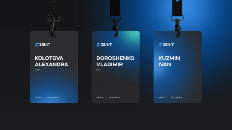 Zenit — Brand identity, slide 9