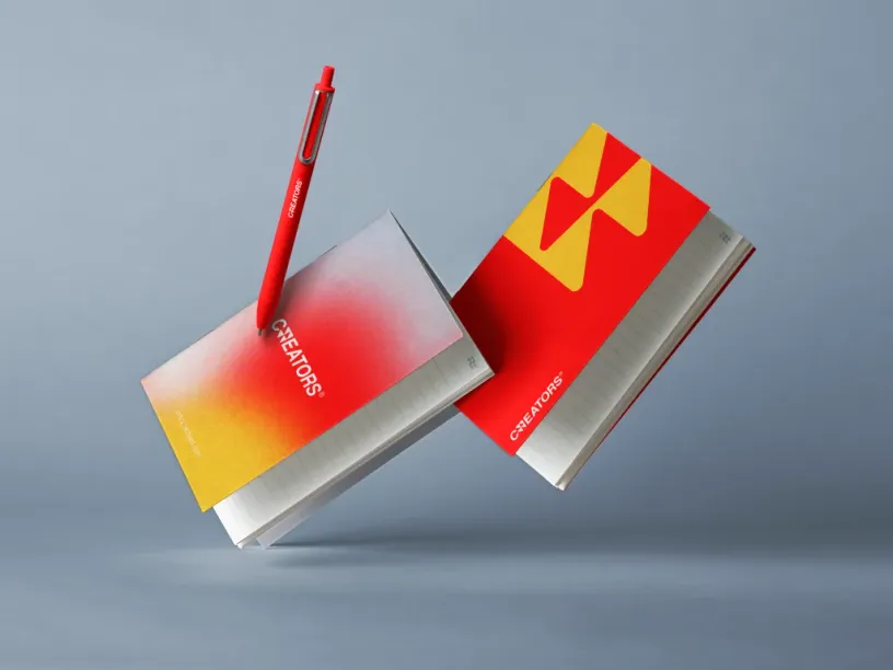 Creators — Brand identity, slide 9