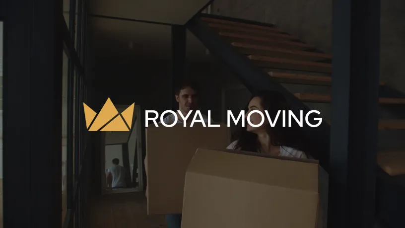 Royal Moving — Brand identity, slide 9