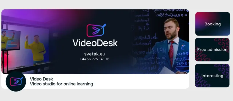 VideoDoska — Brand identity, slide 10