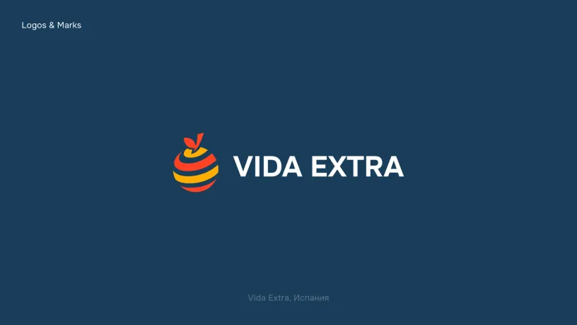 Vida Extra logo — Logofolio 2023–2024