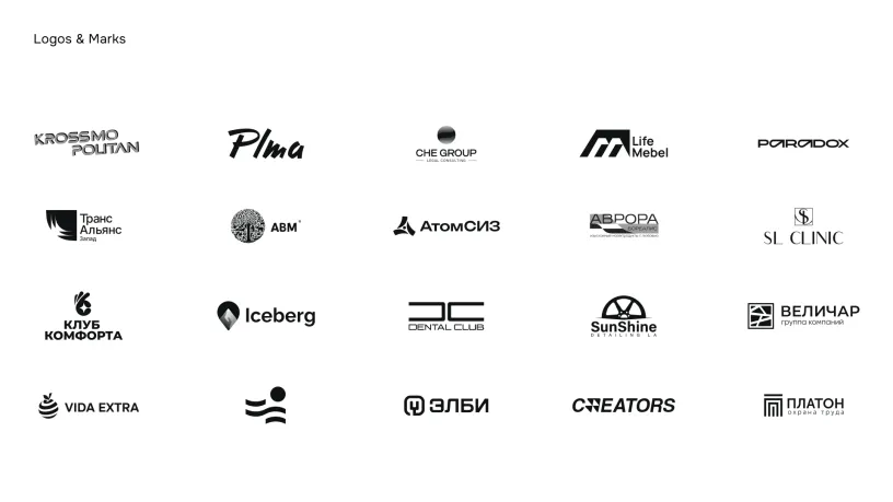 Logofolio 2023–2024 — summary slide